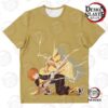 Demon Slayer Shop – Zenitsu Agatsuma 3D T-shirt Kimetsu no Yaiba Merch