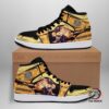 Demon Slayer Shop – Zenitsu Shoes Boots Skill Thunder Breathing Anime Sneakers Fan Kimetsu no Yaiba Merch