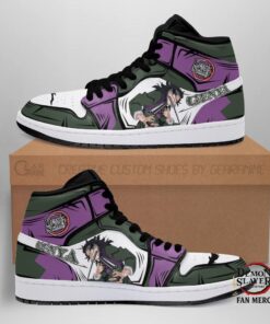 Demon Slayer Shop – Genya Shinazugawa Shoes Boots Anime Sneakers Fans Gift Ideas Kimetsu no Yaiba Merch