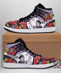 Demon Slayer Shop – Lady Tamayo Shoes Boots Anime Sneakers Fans Gift Ideas Kimetsu no Yaiba Merch