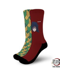 Demon Slayer Socks Merch – Giyu Tomioka Fan Design Socks
