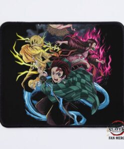 Demon Slayers Mouse Pads – Demon Slayer Squad Assemble Mouse Pad
