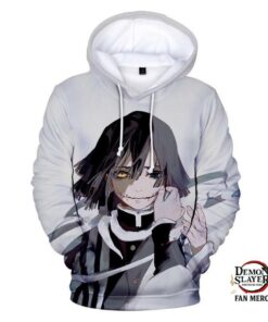 Kimetsu no Yaiba Hoodie Obanai Iguro Official Merchandise
