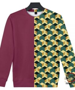 Kimetsu no Yaiba Sweatshirt Giyu Tomioka Pattern Official Merchandise