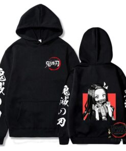 Kimetsu no Yaiba Hoodie Streetwear Nezuko Official Merchandise