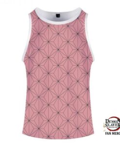 Kimetsu no Yaiba Tank Top Nezuko Pattern Official Merchandise