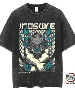 Inosuke Vintage Design Short Sleeves Tee