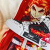 Demon Slayer Shoes – Kyoujurou Rengoku High Top Sneakers Casual Shoes