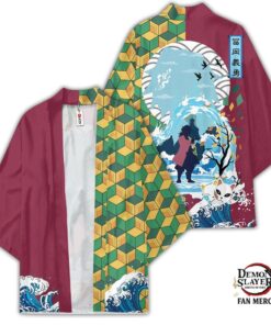 Demon Slayer Kimono – Giyuu Kimono Otaku Merch Clothes GOT1308