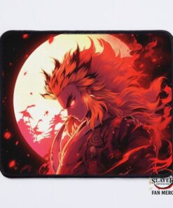 Demon Slayers Mouse Pads – Flame Hashira Power Mouse Pad