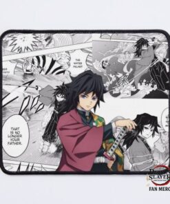 Demon Slayers Mouse Pads – Giyu Tomioka Water Style Mouse Pad
