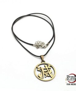 Kimetsu no Yaiba Necklace – Destroy Kanji Official Merchandise