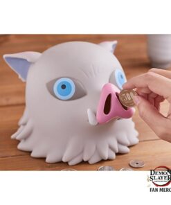 Demon Slayer Shop – Funny Hashibira Inosuke Piggy Bank Kimetsu no Yaiba Merch