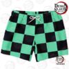 Demon Slayer Shop – Tanjiro Kamado Classic Swim Trunks Kimetsu no Yaiba Merch
