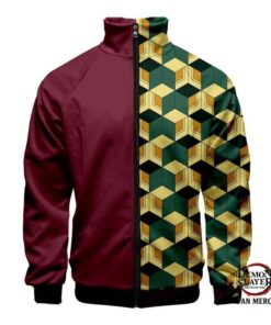 Kimetsu no Yaiba Jacket Giyu Tomioka Haori Pattern Official Merchandise