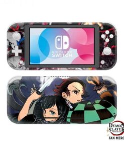 Kimetsu no Yaiba Nintendo Switch Skin – Tokito and Tanjiro Official Merchandise