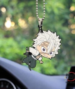 Sanemi Shinazugawa Demon Slayer Custom Shape Ornament – Cute Anime Character Auto Car Accessories for Custom Shapes Decorations