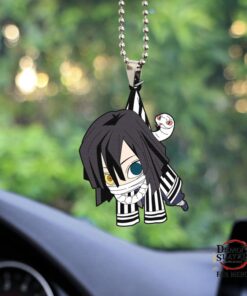 Anime Demon Slayer Obanai Iguro Custom Shape Ornament Custom Shape Car Accessories Decorations