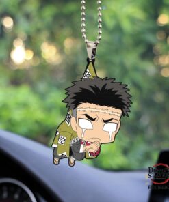Anime Cute Demon Slayer Gyomei Himejima Custom Shape Ornament – Custom Shape Car Accessories Decorations for Fans