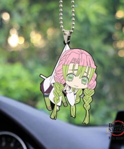 Anime Demon Slayer Mitsuri Kanroji Custom Shape Ornament for Vehicle Decor Custom Shape Car Accessories Decorations