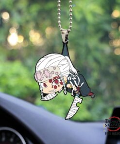 Anime-Inspired Cute Demon Slayer Tengen Uzui Custom Shape Ornament Custom Vehicle Decor Car Accessories Decorations