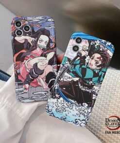 Demon Slayer Phone Case – Kamado Tanjirou Nezuko IPhone Case Cover