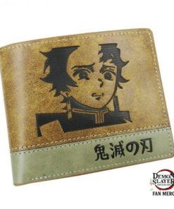 Kimetsu no Yaiba Wallet – Tanjiro Weird Face Official Merchandise