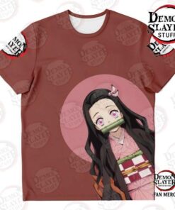 Demon Slayer Shop – Nezuko Kamado T-shirt New Design Kimetsu no Yaiba Merch