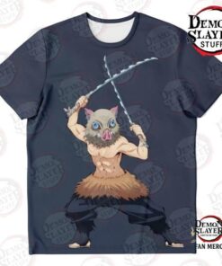Demon Slayer Shop – Hashibira Inosuke 3D T-shirt New 2021 Kimetsu no Yaiba Merch
