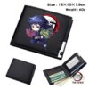 Demon Slayer Shop -Giyu Tomioka Black Wallet Bifold Leather