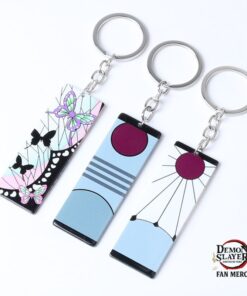 Demon Slayer Keychain – Kimetsu no Yaiba Keyring Jewelry Gift