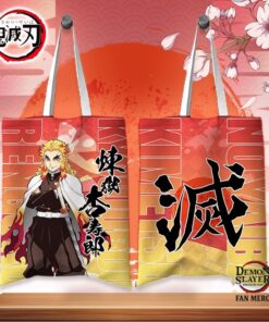 Demon Slayer Bags – Demon Slayer Team Canvas Shoulder Handbag 42x33CM