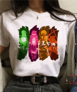 Kimetsu no Yaiba T-Shirt Heroes Spirits Official Merchandise