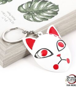 Demon Slayer Keychain – Movie Jewelry Cat Mask Keychain KC01