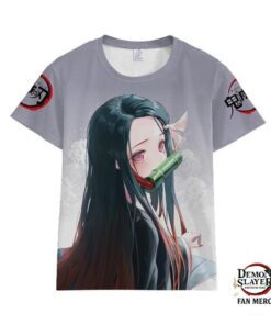 Kimetsu no Yaiba T-Shirt Nezuko & Shinobu Official Merchandise