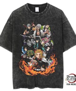 Nine Demon Slayer Pillar Short Sleeves Tee