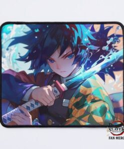 Demon Slayers Mouse Pads – Water Hashira Spirit Mouse Pad