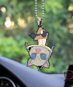 Unique Anime Demon Slayer Inosuke Custom Shape Ornament Custom Car Accessories Decorations for Custom Shapes