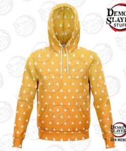 Demon Slayer Hoodie Shop – Zenitsu Agatsuma Classic Hoodie Kimetsu no Yaiba Merch