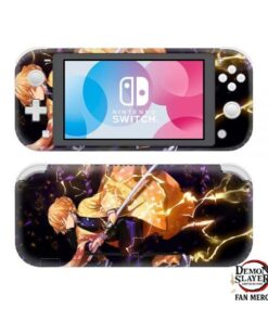 Kimetsu no Yaiba Nintendo Switch Skin – Zenitsu’s First Form Breathing Official Merchandise