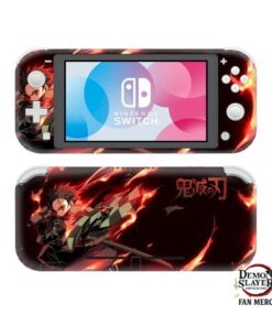 Kimetsu no Yaiba Nintendo Switch Skin – Tanjiro Hinokami Kagura Official Merchandise