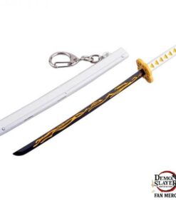 Kimetsu no Yaiba Keychain – Zenitsu Sword Official Merchandise
