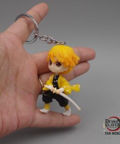 Kimetsu no Yaiba Keychain – Zenitsu Agatsuma Official Merchandise