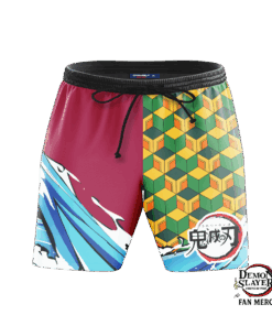 Demon Slayer Short – Slayer Giyu Beach Shorts