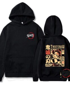 Demon Slayer Hoodie – Tanjirou Graphic Unisex Hoodies