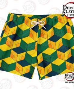 Demon Slayer Shop – Giyu Tomioka Classic Swim Trunks Kimetsu no Yaiba Merch