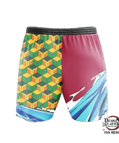 Demon Slayer Short – Slayer Giyu Beach Shorts