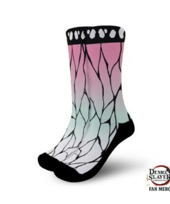 Demon Slayer Socks Merch – Shinobu Kocho Classic 3D Socks