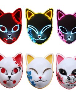 Kimetsu no Yaiba Mask Led Halloween Official Merchandise