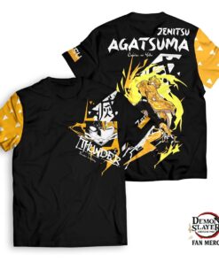 Demon Slayer Shop – Zenitsu Thunders Unisex T-Shirt